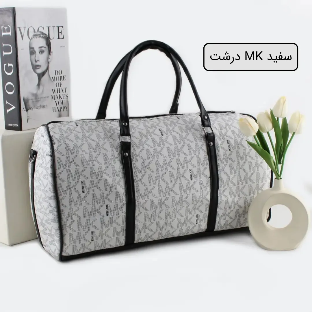 ساک ورزشی اسپرت چرم مصنوعی بند بلند ابعاد 50 در 18 در 30 سانتیمتر